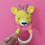 Picture of Crochet Giraffe Rattle Handmade Delight for Babies