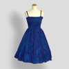Imagen de Batik Print Summer Dress - Deep Blue Shades