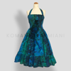 Imagen de Batik Print Summer Dress - Green/Blue