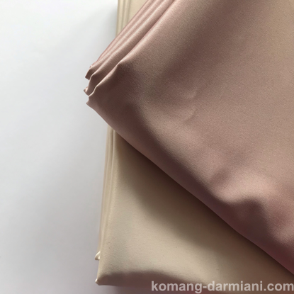 Imagen de Dusty Rose CHARMEUSE Stretch Satin Fabric By The Yard