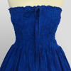 Imagen de Dark-blue Leaf-print Summer Dress