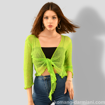 Picture of Neon-green Bolero Summer-wrap