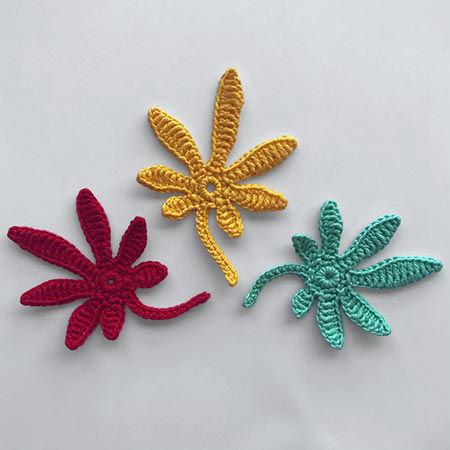 Gambar untuk kategori Crochet Leaves