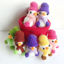 Picture of Amigurumi Snowmen keychains