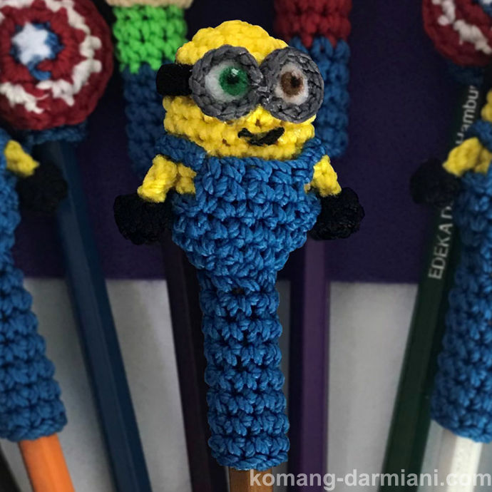 Picture of Crochet Pen-topper - Minion