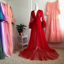 Picture of Elegant Red Tulle Gown for Formal Events | Komang Darmiani