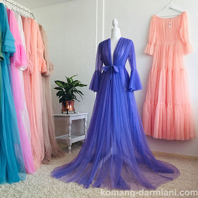 Picture of Tulle Gown - Blue