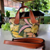 Imagen de Botanical Print Broad-Handled Ladies Handbag | Komang Darmiani