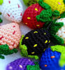 Picture of Handmade Crochet Strawberry Keychains - Assorted Colours