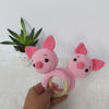 Picture of Adorable Piglet Crochet Baby Rattle
