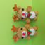 Picture of Adorable Crochet Rudolph Keychain Festive Reindeer Accessory