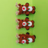 Gambar Adorable Crochet Rudolph Keychain Festive Reindeer Accessory