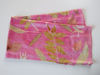 Gambar Hand Dyed Botanical Print fabric Silk in Pink - copy